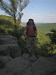 Shake down hike at Devlis Lake, WI