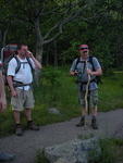 Shake down hike at Devlis Lake, WI